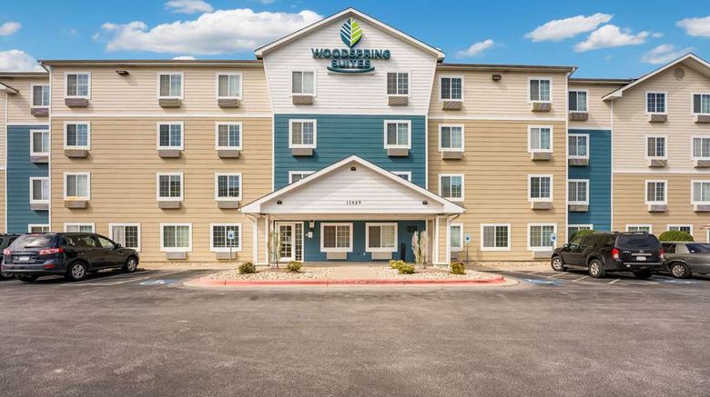 <b>WoodSpring Suites Austin Northwest Exterior</b>. Images powered by <a href="https://iceportal.shijigroup.com/" title="IcePortal" target="_blank">IcePortal</a>.