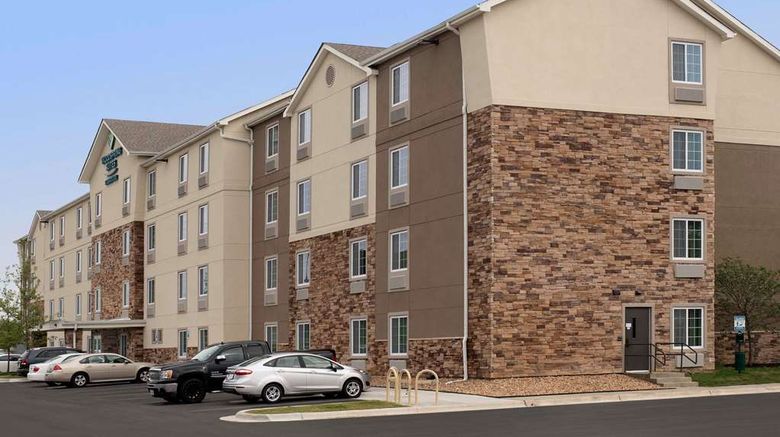 <b>WoodSpring Suites Signature Austin South Exterior</b>. Images powered by <a href="https://iceportal.shijigroup.com/" title="IcePortal" target="_blank">IcePortal</a>.