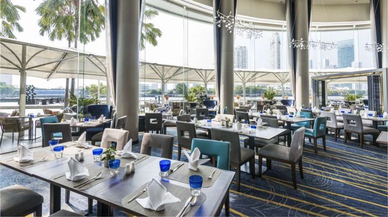 <b>Chatrium Hotel Riverside Bangkok Restaurant</b>. Images powered by <a href=https://www.travelagewest.com/Hotels/Bangkok/