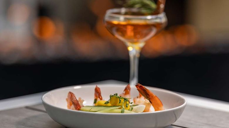<b>The Art Hotel Denver, Curio Collection Restaurant</b>. Images powered by <a href="https://iceportal.shijigroup.com/" title="IcePortal" target="_blank">IcePortal</a>.