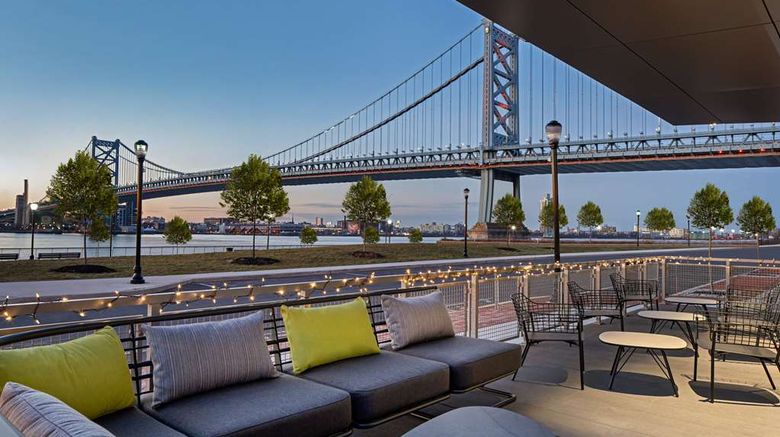 <b>Hilton Garden Inn Camden Waterfront Phil Exterior</b>. Images powered by <a href="https://iceportal.shijigroup.com/" title="IcePortal" target="_blank">IcePortal</a>.