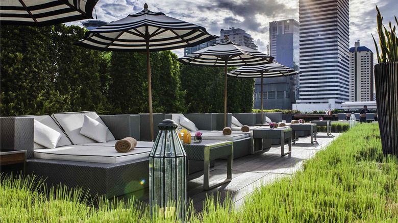 Moevenpick Hotel Sukhumvit 15 Bangkok Exterior. Images powered by <a href="https://iceportal.shijigroup.com" target="_blank" rel="noopener">Ice Portal</a>.