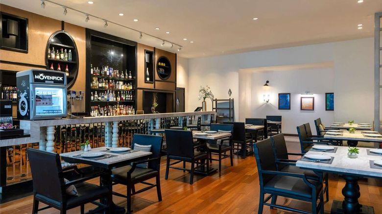 <b>Moevenpick Hotel Sukhumvit 15 Bangkok Restaurant</b>. Images powered by <a href="https://iceportal.shijigroup.com/" title="IcePortal" target="_blank">IcePortal</a>.