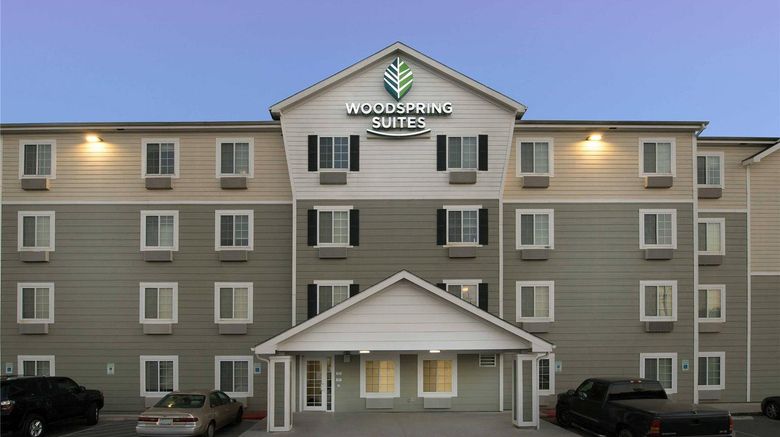 WoodSpring Suites San Antonio Fort Sam Exterior. Images powered by <a href="https://iceportal.shijigroup.com" target="_blank" rel="noopener">Ice Portal</a>.
