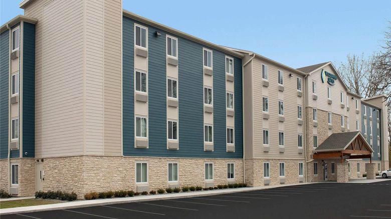 <b>WoodSpring Suites San Antonio Stone Oak Exterior</b>. Images powered by <a href="https://iceportal.shijigroup.com/" title="IcePortal" target="_blank">IcePortal</a>.
