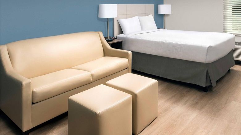 <b>WoodSpring Suites San Antonio Stone Oak Room</b>. Images powered by <a href="https://iceportal.shijigroup.com/" title="IcePortal" target="_blank">IcePortal</a>.