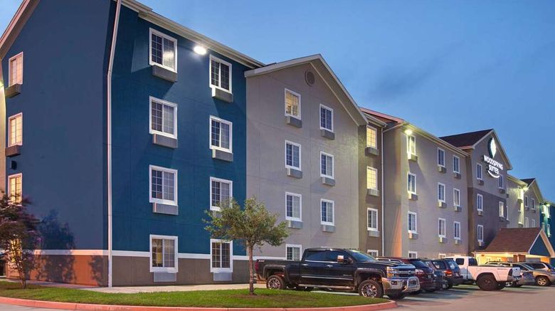 <b>WoodSpring Suites Texas City Exterior</b>. Images powered by <a href="https://iceportal.shijigroup.com/" title="IcePortal" target="_blank">IcePortal</a>.