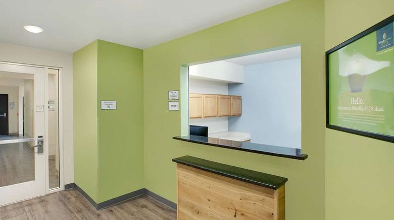 <b>WoodSpring Suites Texas City Lobby</b>. Images powered by <a href="https://iceportal.shijigroup.com/" title="IcePortal" target="_blank">IcePortal</a>.