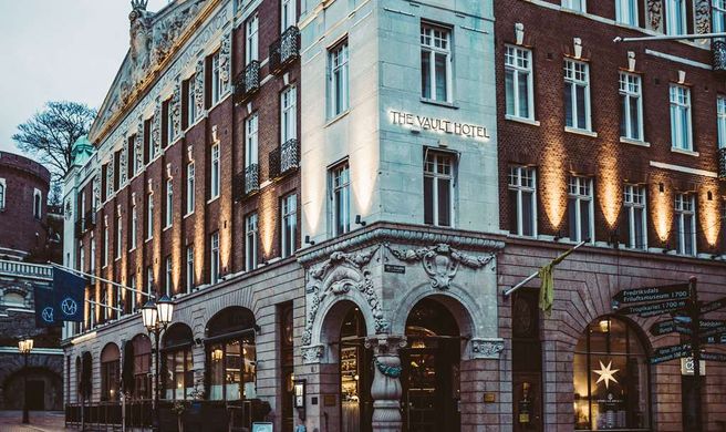The Vault Hotel Exterior