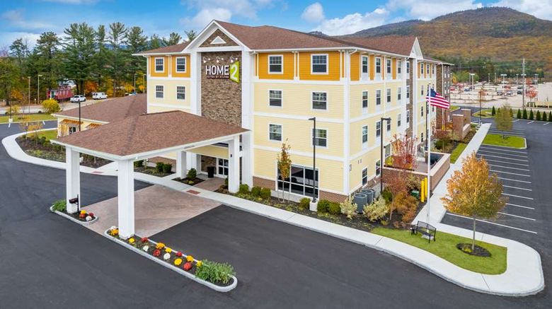 <b>Home2 Suites by Hilton North Conway Exterior</b>. Images powered by <a href="https://iceportal.shijigroup.com/" title="IcePortal" target="_blank">IcePortal</a>.
