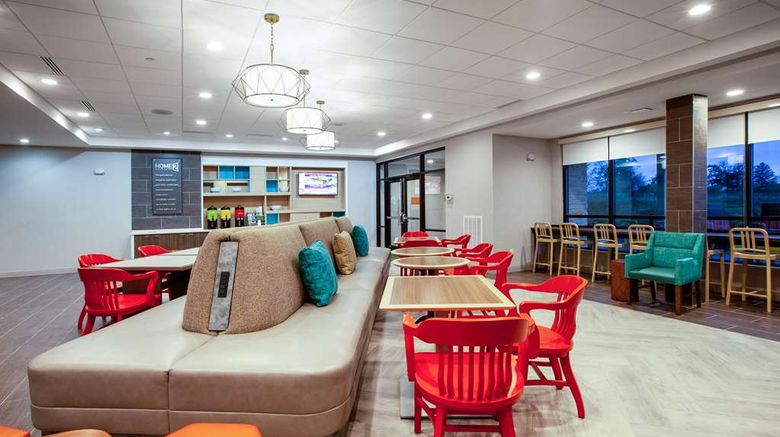 <b>Home2 Suites by Hilton Lewisburg Lobby</b>. Images powered by <a href="https://iceportal.shijigroup.com/" title="IcePortal" target="_blank">IcePortal</a>.
