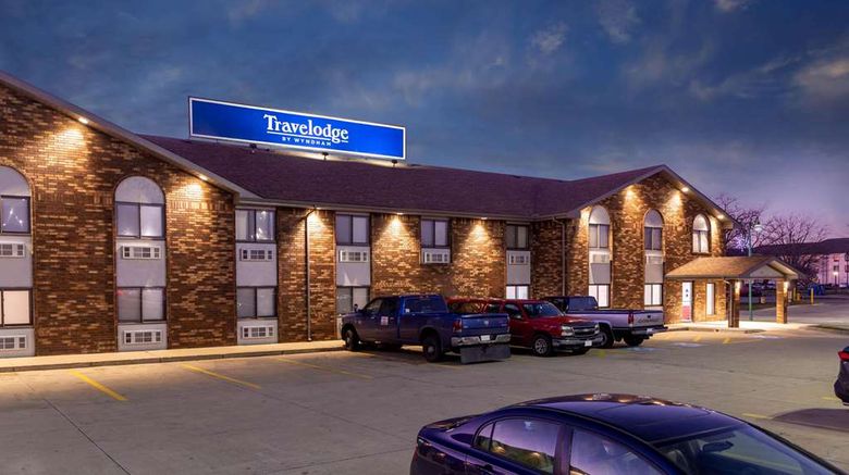 <b>Travelodge by Wyndham Elkhart Exterior</b>. Images powered by <a href="https://iceportal.shijigroup.com/" title="IcePortal" target="_blank">IcePortal</a>.