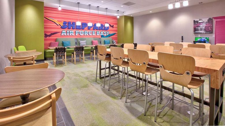 <b>Home2 Suites by Hilton Wichita Falls Restaurant</b>. Images powered by <a href="https://iceportal.shijigroup.com/" title="IcePortal" target="_blank">IcePortal</a>.