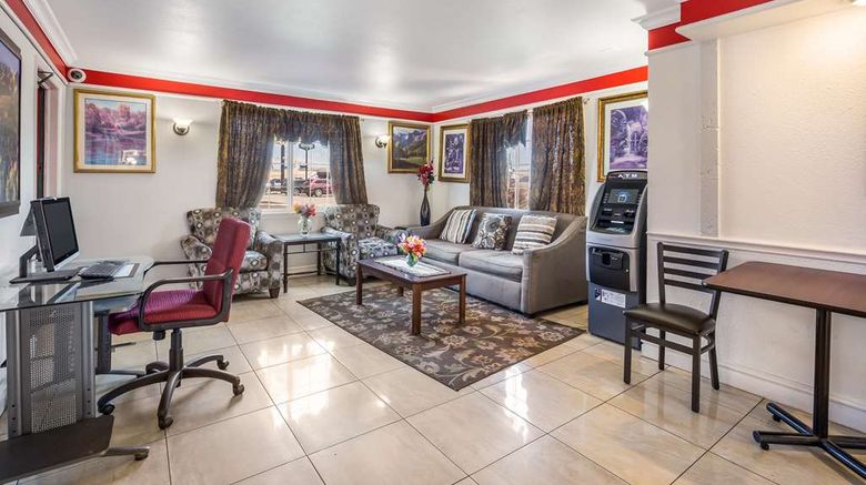 <b>Americas Best Value Inn Denver Lobby</b>. Images powered by <a href="https://iceportal.shijigroup.com/" title="IcePortal" target="_blank">IcePortal</a>.