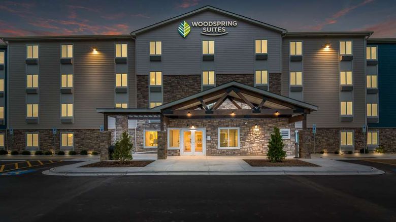 <b>WoodSpring Suites Fort Mill Exterior</b>. Images powered by <a href="https://iceportal.shijigroup.com/" title="IcePortal" target="_blank">IcePortal</a>.