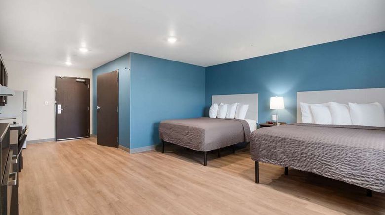 <b>WoodSpring Suites Fort Mill Room</b>. Images powered by <a href="https://iceportal.shijigroup.com/" title="IcePortal" target="_blank">IcePortal</a>.