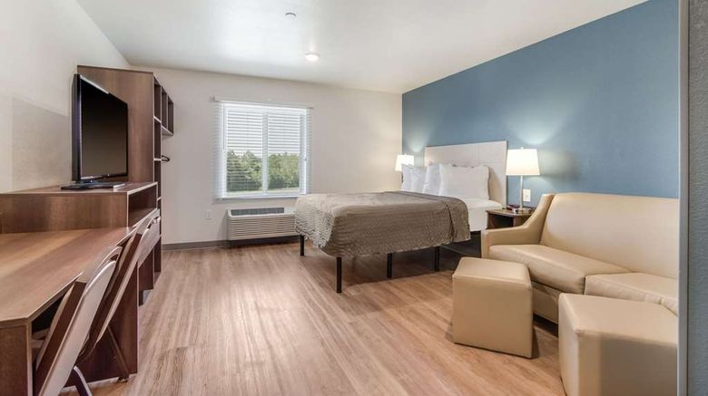 <b>WoodSpring Suites Fort Mill Room</b>. Images powered by <a href="https://iceportal.shijigroup.com/" title="IcePortal" target="_blank">IcePortal</a>.