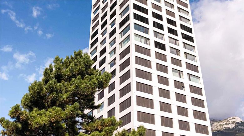 <b>Mercure City West Chur Exterior</b>. Images powered by <a href="https://iceportal.shijigroup.com/" title="IcePortal" target="_blank">IcePortal</a>.
