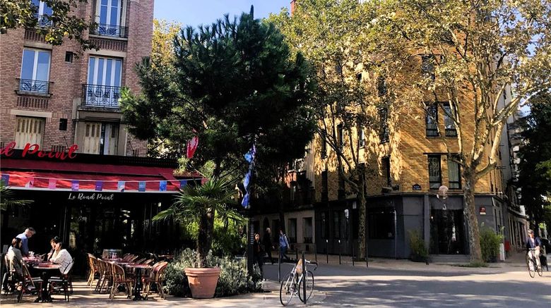 <b>Hotel Sixteen Montrouge Exterior</b>. Images powered by <a href="https://iceportal.shijigroup.com/" title="IcePortal" target="_blank">IcePortal</a>.