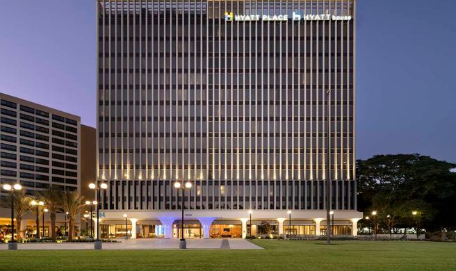 Hyatt House LAX Century Blvd Exterior