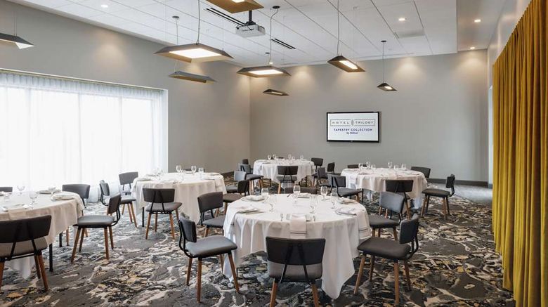 <b>Trilogy Albany Airpt, Tapestry by Hilton Meeting</b>. Images powered by <a href="https://iceportal.shijigroup.com/" title="IcePortal" target="_blank">IcePortal</a>.