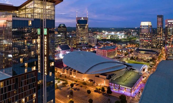 Embassy Suites Nashville Downtown Exterior