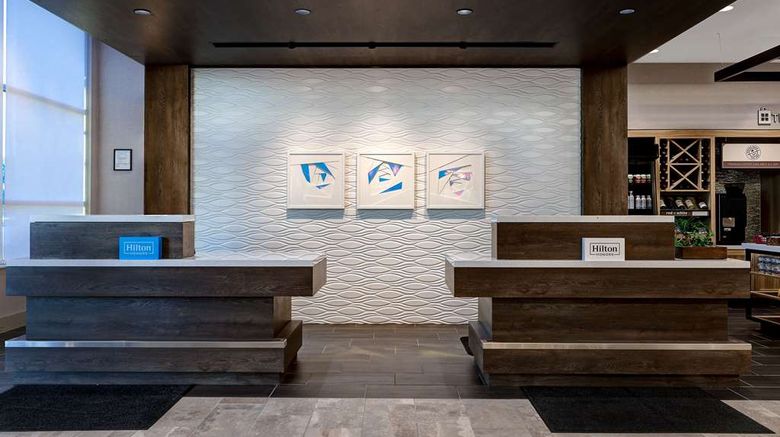 <b>Hilton Garden Inn Cedar Rapids Lobby</b>. Images powered by <a href="https://iceportal.shijigroup.com/" title="IcePortal" target="_blank">IcePortal</a>.