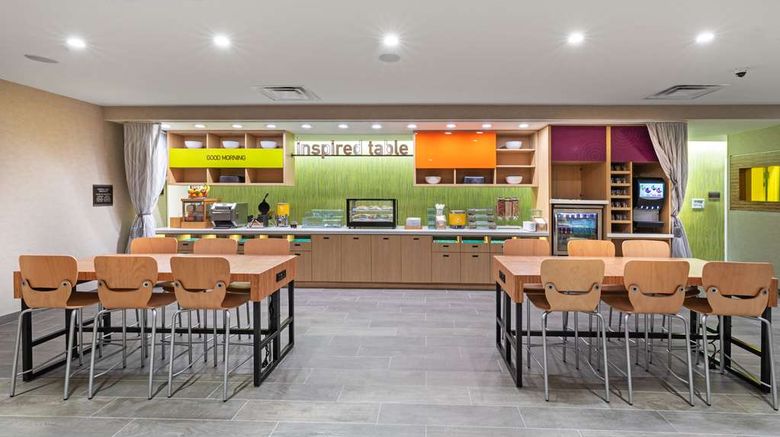 <b>Home2 Suites by Hilton Midland East Restaurant</b>. Images powered by <a href="https://iceportal.shijigroup.com/" title="IcePortal" target="_blank">IcePortal</a>.