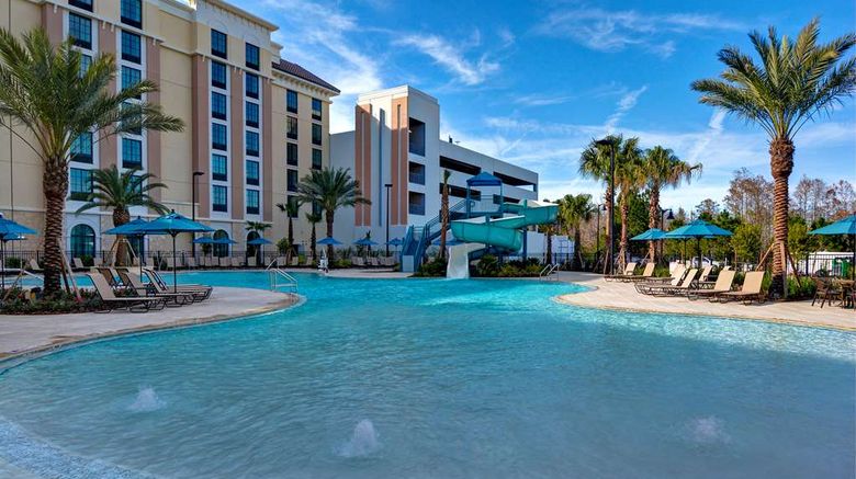 <b>Home2 Suites Orlando Flamingo Crossings Pool</b>. Images powered by <a href="https://iceportal.shijigroup.com/" title="IcePortal" target="_blank">IcePortal</a>.