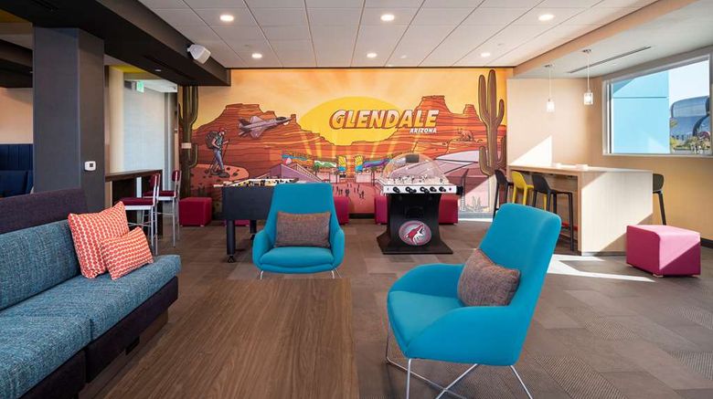 <b>Tru by Hilton Phoenix Glendale Westgate Lobby</b>. Images powered by <a href="https://iceportal.shijigroup.com/" title="IcePortal" target="_blank">IcePortal</a>.