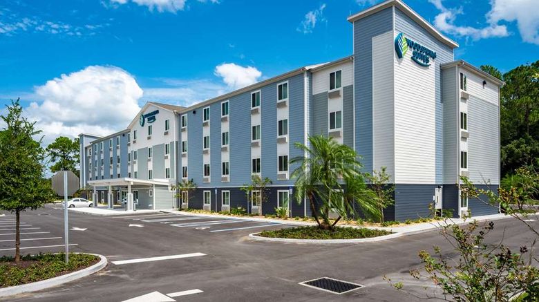 <b>WoodSpring Sts Sanford N I4 Orlando Area Exterior</b>. Images powered by <a href="https://iceportal.shijigroup.com/" title="IcePortal" target="_blank">IcePortal</a>.