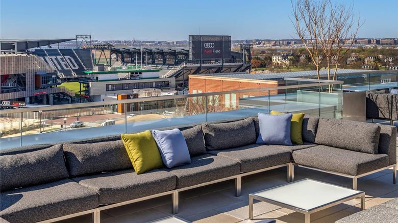 <b>Cambria Hotel D.C. Navy Yard Riverfront Restaurant</b>. Images powered by <a href="https://iceportal.shijigroup.com/" title="IcePortal" target="_blank">IcePortal</a>.