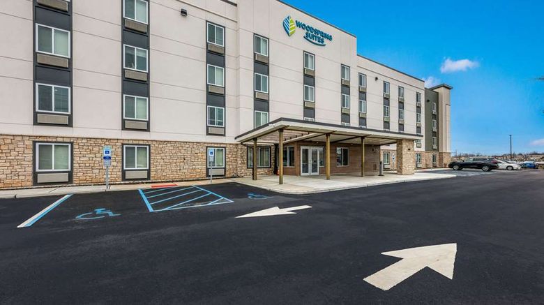 <b>WoodSpring Suites Linden Exterior</b>. Images powered by <a href="https://iceportal.shijigroup.com/" title="IcePortal" target="_blank">IcePortal</a>.