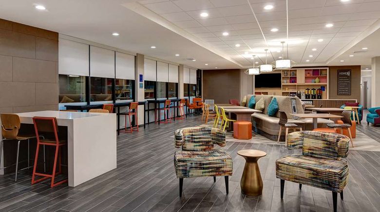 <b>Home2 Suites North Plano Highway 75 Lobby</b>. Images powered by <a href="https://iceportal.shijigroup.com/" title="IcePortal" target="_blank">IcePortal</a>.