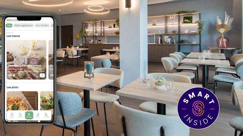 <b>Campanile Smart Lyon Est - Eurexpo Bron Restaurant</b>. Images powered by <a href="https://iceportal.shijigroup.com/" title="IcePortal" target="_blank">IcePortal</a>.