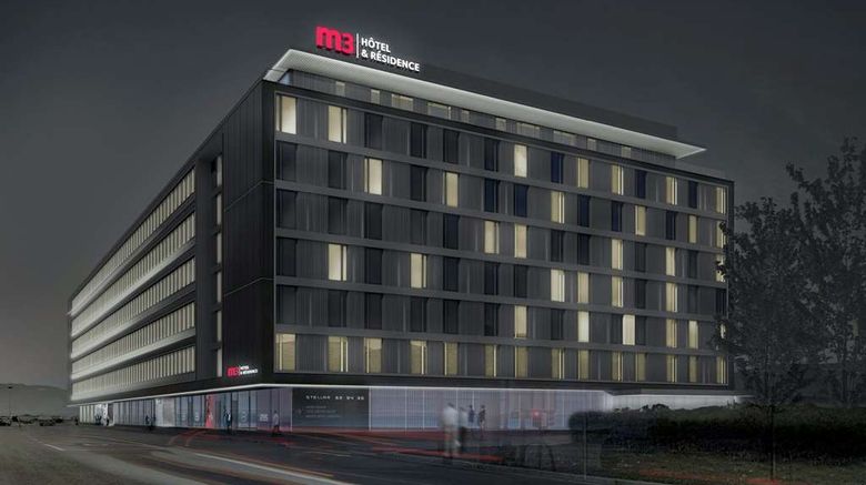 M3 Hotel  and  Residence Plan-Les-Ouates Exterior. Images powered by <a href="https://iceportal.shijigroup.com" target="_blank" rel="noopener">Ice Portal</a>.
