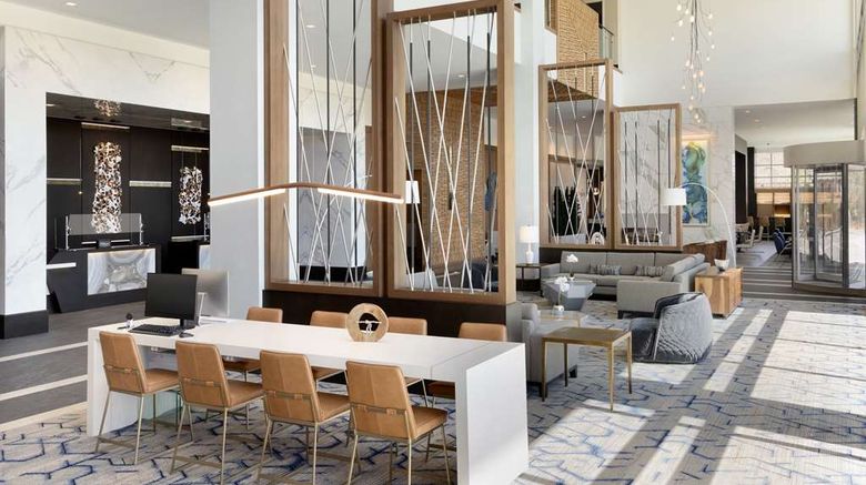 <b>Hilton Alpharetta Atlanta Lobby</b>. Images powered by <a href="https://iceportal.shijigroup.com/" title="IcePortal" target="_blank">IcePortal</a>.