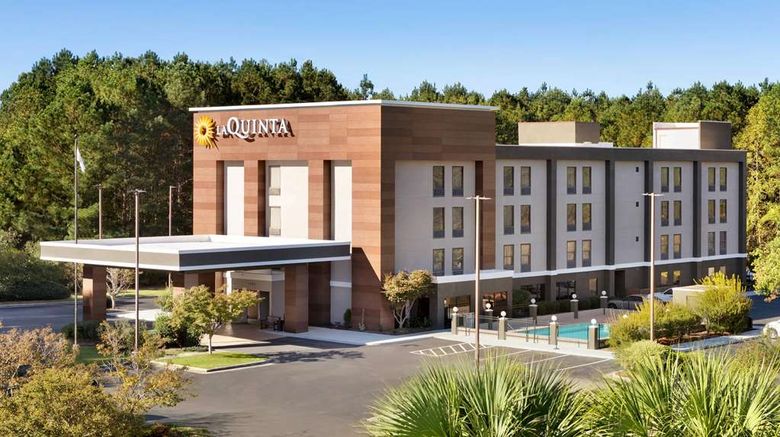 La Quinta Inn Wyndham Selma/Smithfield Exterior. Images powered by <a href="https://iceportal.shijigroup.com" target="_blank" rel="noopener">Ice Portal</a>.