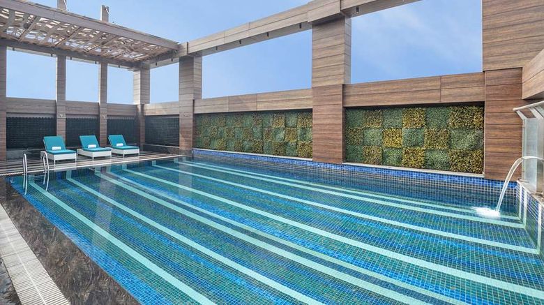 <b>Radisson Blu Towers Kaushambi Delhi NCR Pool</b>. Images powered by <a href="https://iceportal.shijigroup.com/" title="IcePortal" target="_blank">IcePortal</a>.