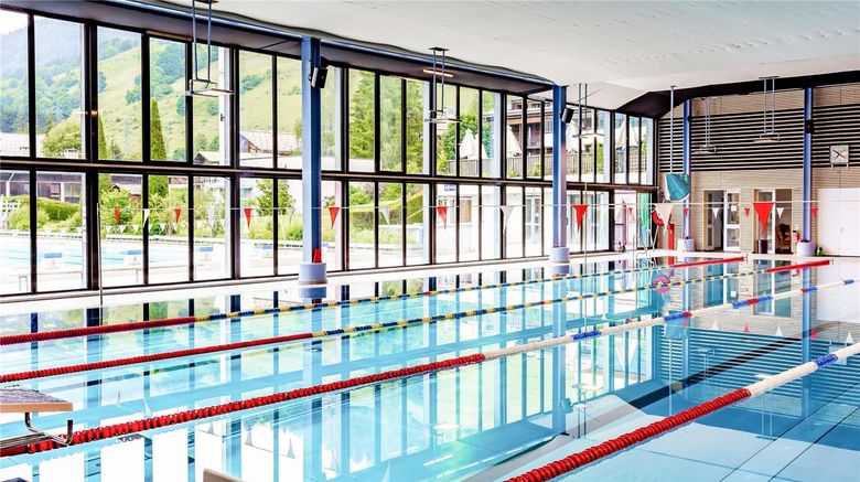 <b>Novotel Megeve Mont Blanc Pool</b>. Images powered by <a href="https://iceportal.shijigroup.com/" title="IcePortal" target="_blank">IcePortal</a>.