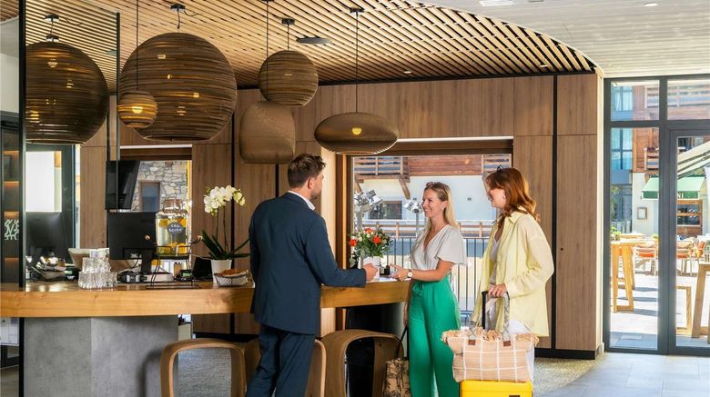 <b>Novotel Megeve Mont Blanc Exterior</b>. Images powered by <a href="https://iceportal.shijigroup.com/" title="IcePortal" target="_blank">IcePortal</a>.