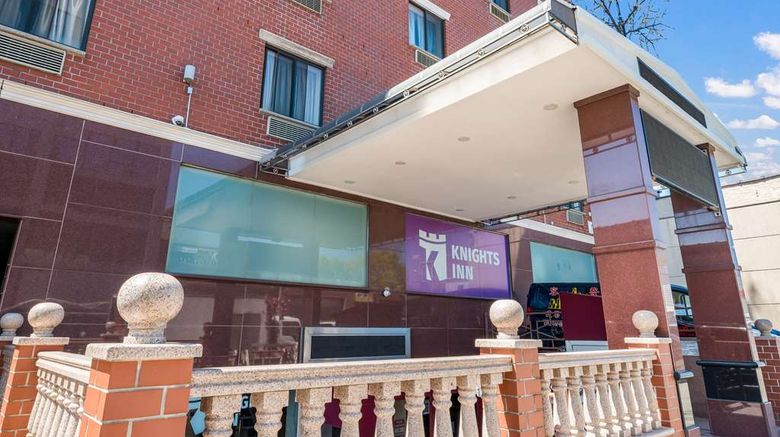 <b>Knights Inn Brooklyn Sunset Park Exterior</b>. Images powered by <a href="https://iceportal.shijigroup.com/" title="IcePortal" target="_blank">IcePortal</a>.