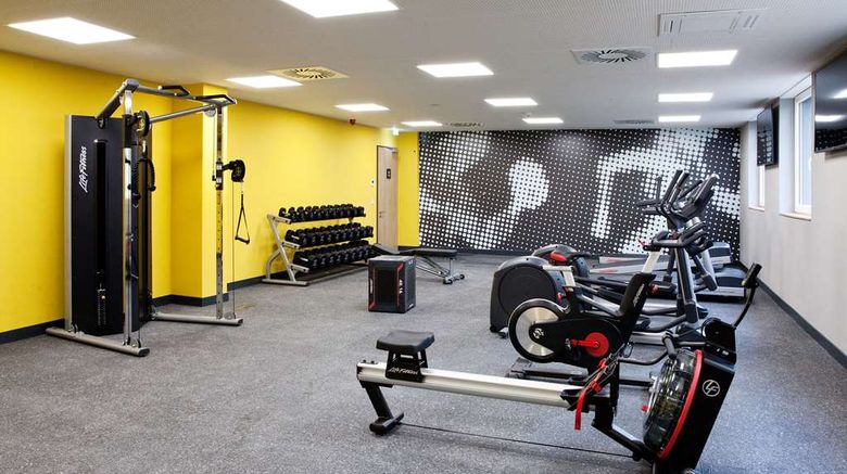<b>Hampton by Hilton Munich Airport South Health</b>. Images powered by <a href="https://iceportal.shijigroup.com/" title="IcePortal" target="_blank">IcePortal</a>.