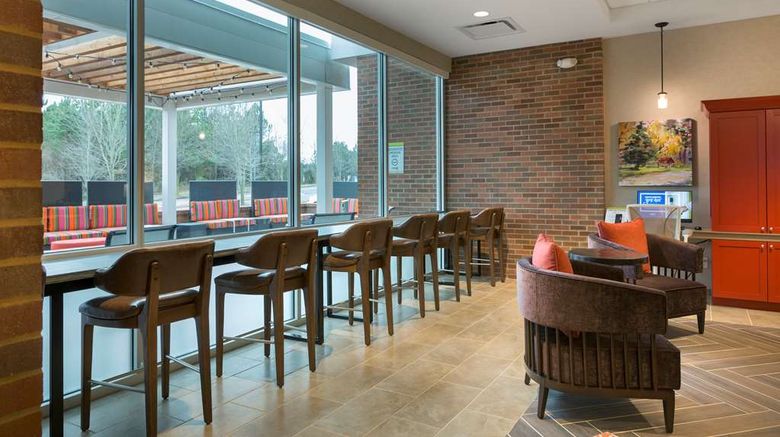 <b>Home2 Suites by Hilton Charlotte Belmont Lobby</b>. Images powered by <a href="https://iceportal.shijigroup.com/" title="IcePortal" target="_blank">IcePortal</a>.