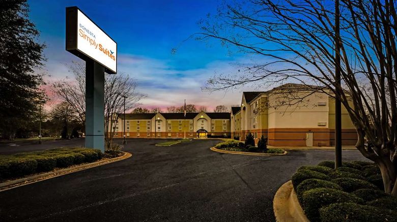<b>Sonesta Simply Suites Research Park Exterior</b>. Images powered by <a href="https://iceportal.shijigroup.com/" title="IcePortal" target="_blank">IcePortal</a>.