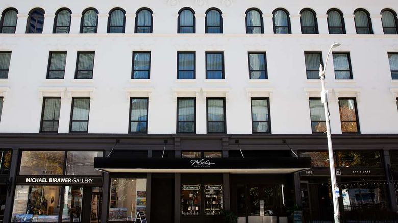 <b>The Alexis Royal Sonesta Hotel Seattle Exterior</b>. Images powered by <a href="https://iceportal.shijigroup.com/" title="IcePortal" target="_blank">IcePortal</a>.