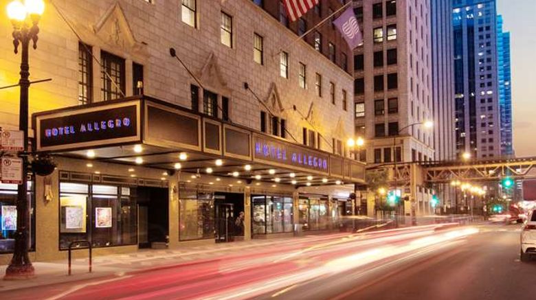 <b>Allegro Royal Sonesta Hotel Chicago Loop Exterior</b>. Images powered by <a href="https://iceportal.shijigroup.com/" title="IcePortal" target="_blank">IcePortal</a>.