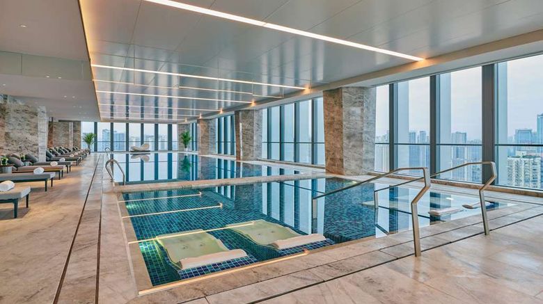 <b>Hilton Chongqing Liangjiang New Area Pool</b>. Images powered by <a href="https://iceportal.shijigroup.com/" title="IcePortal" target="_blank">IcePortal</a>.