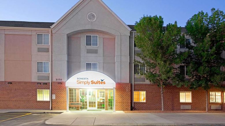 Sonesta Simply Suites SLC Airport Exterior. Images powered by <a href="https://iceportal.shijigroup.com" target="_blank" rel="noopener">Ice Portal</a>.