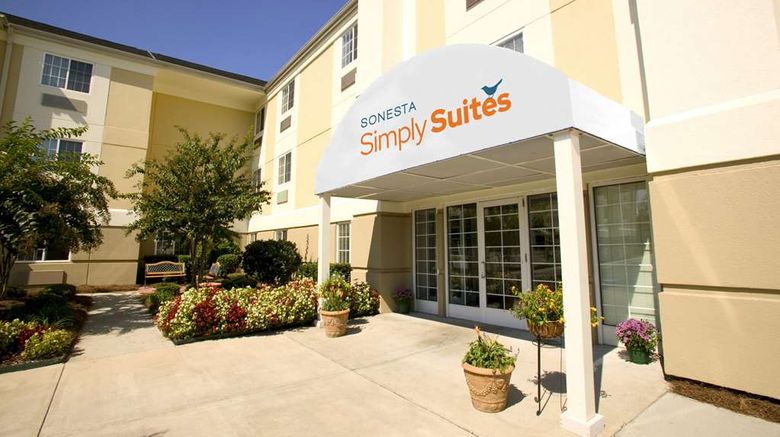 Sonesta Simply Suites Atlanta Gwinnett Place Exterior. Images powered by <a href="https://iceportal.shijigroup.com" target="_blank" rel="noopener">Ice Portal</a>.
